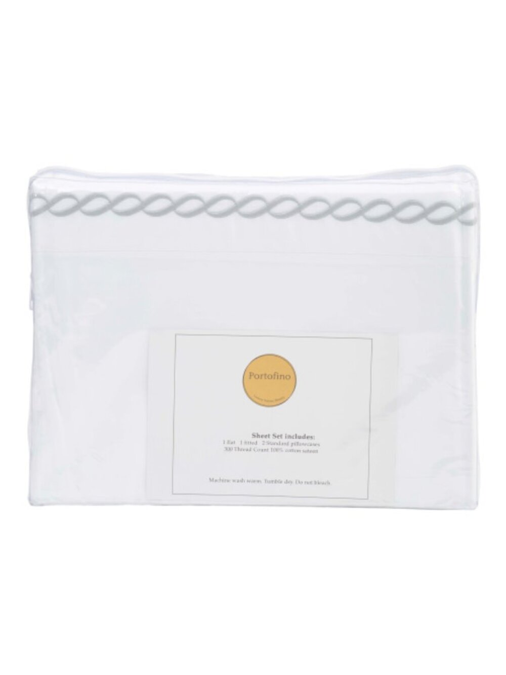 Portofino MADE IN ITALY 300tc Cotton Sateen Luxury Sheet Set